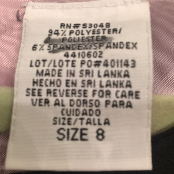 Black on Black Pinstriped Sheath Dress - Picture 5 of 5